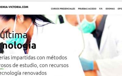 Clinica Dental Queraltó firma de contrato Academia Victoria